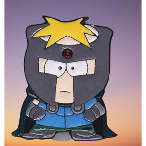 South Park Butters Stotch With Mask Enamel Pins 247-1